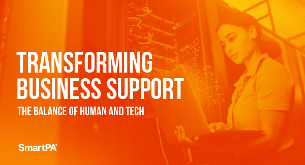 Transforming Business Support blog header