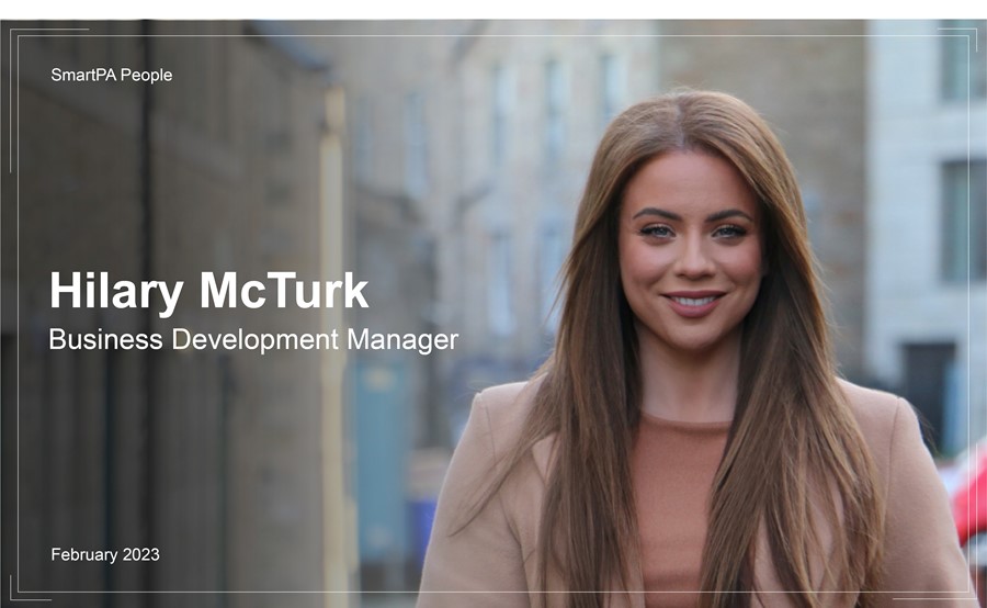 SmartPA People - Meet Hilary McTurk, Business Development Manager
